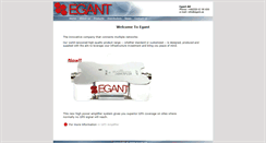 Desktop Screenshot of egant.se